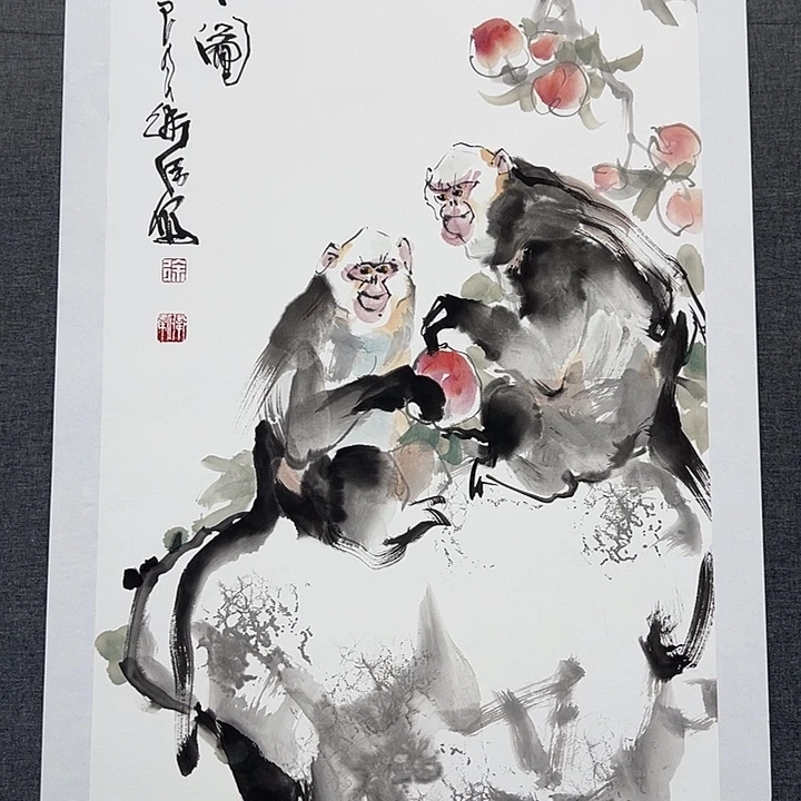 国画书画作品多次
