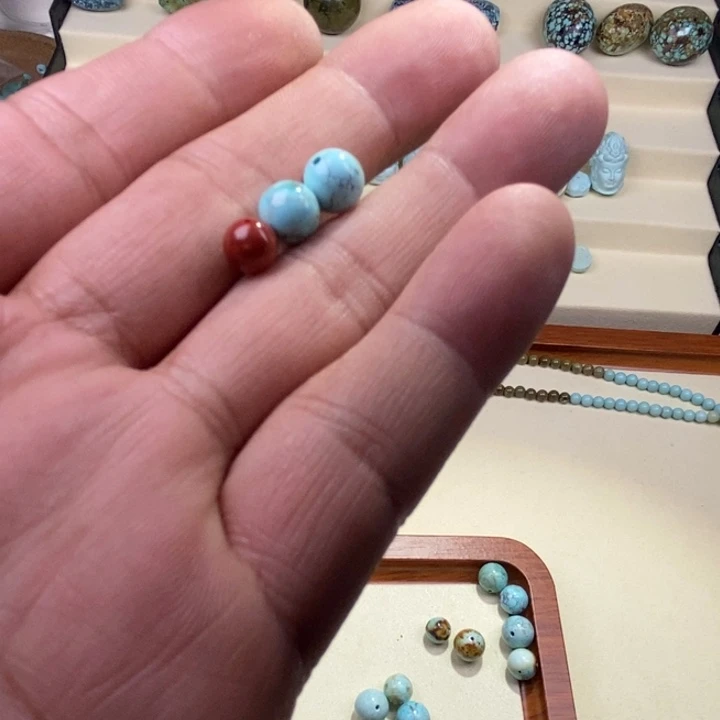 南红玛瑙发饰未镶嵌