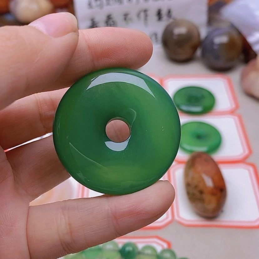 【闪购商品】未镶嵌玛瑙/玉髓珠宝半成品?*