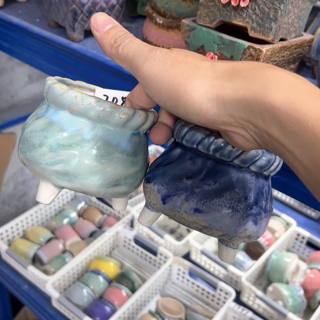 陶瓷多肉小花盆@@2080