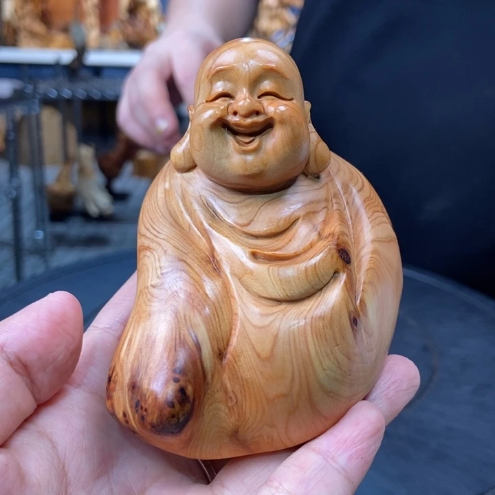 柏木（崖柏）手把件