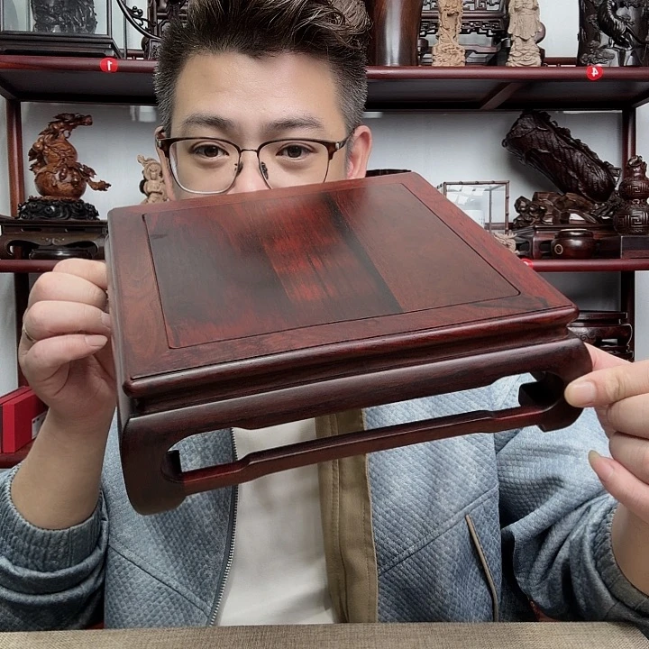 微凹黄檀工艺品底座