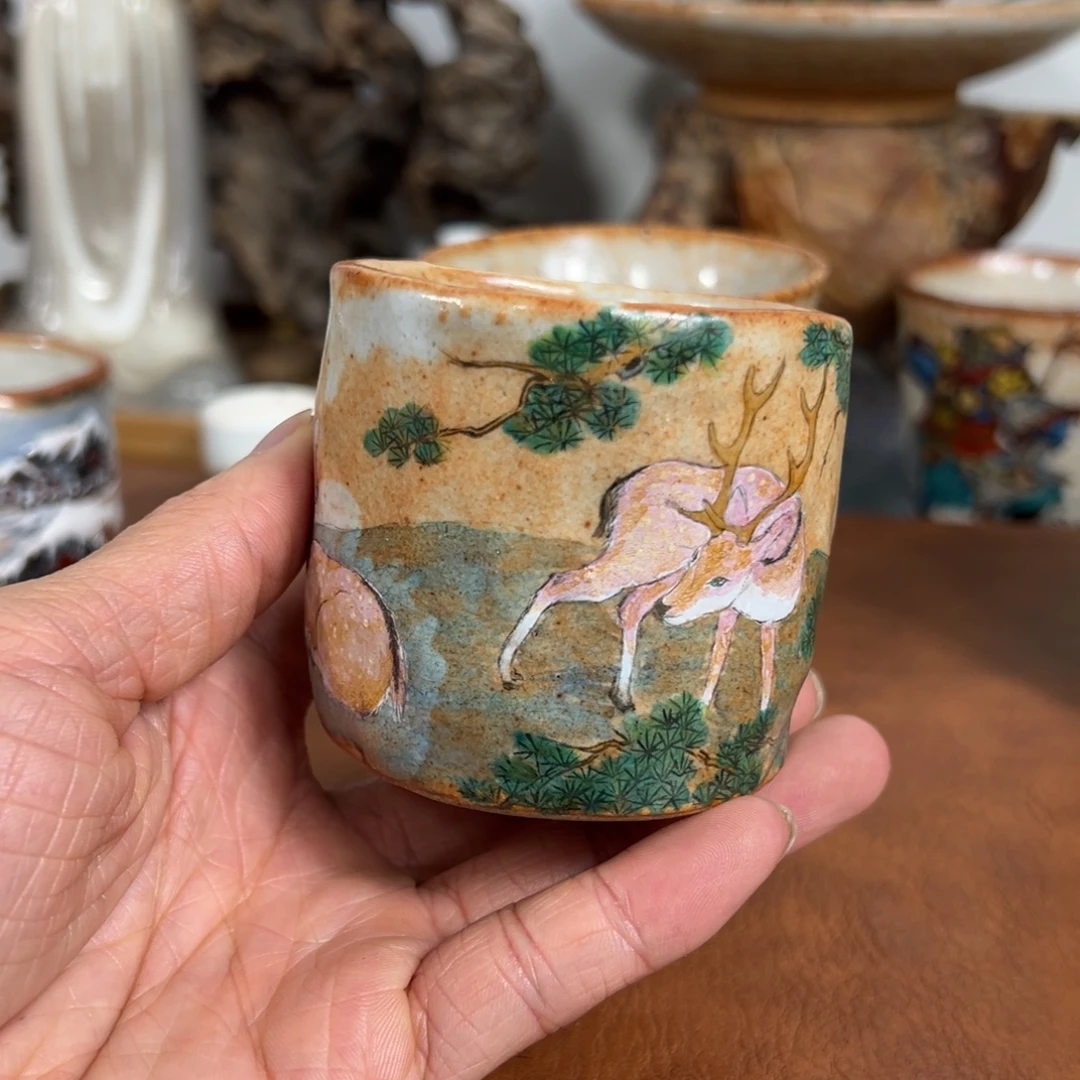 永***间陶杯子景德镇匠心窑原创手工工艺制作