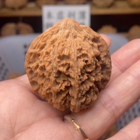 合***实文玩核桃把件核桃