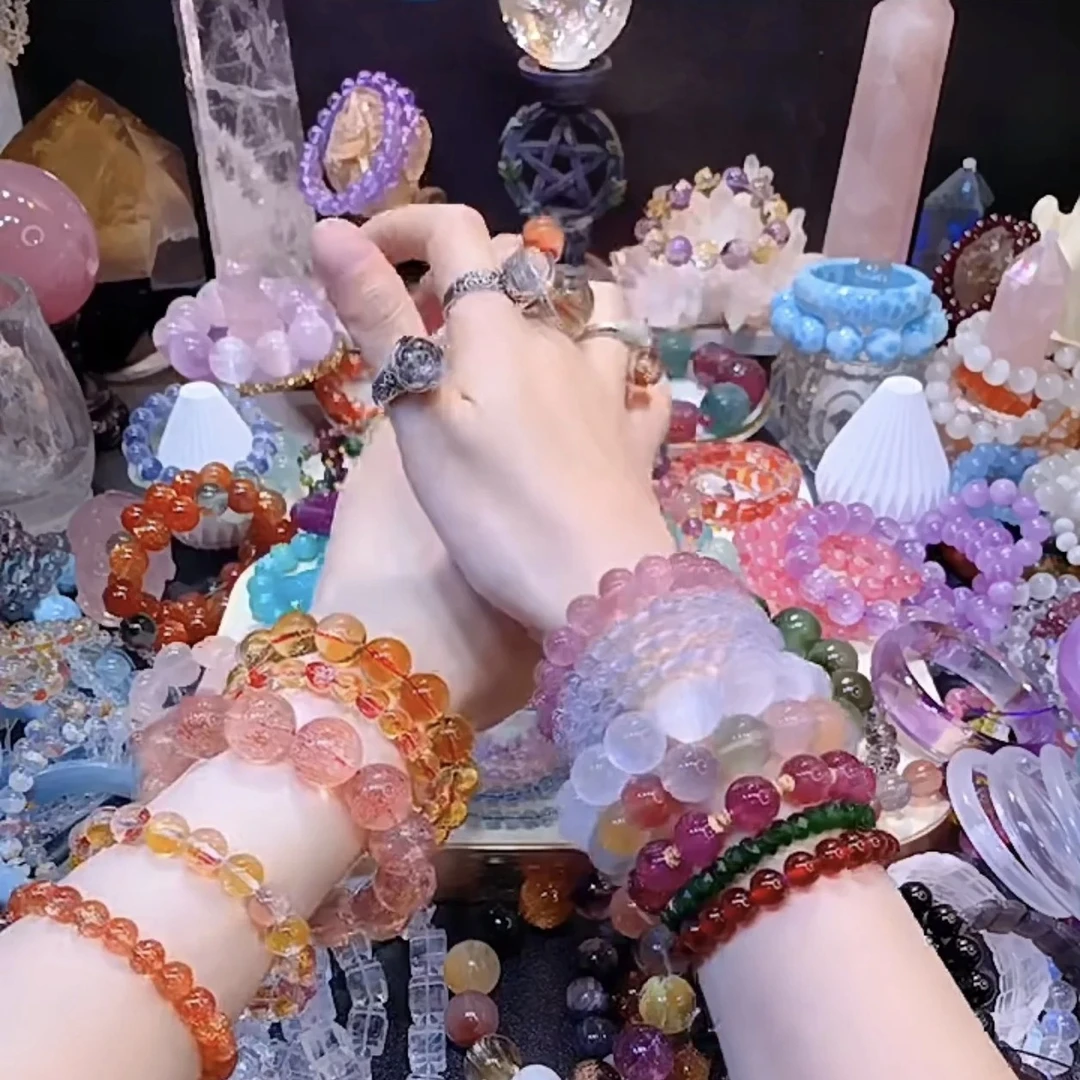 【直播间专用链接】DIY手链手串尺寸对比说明图--