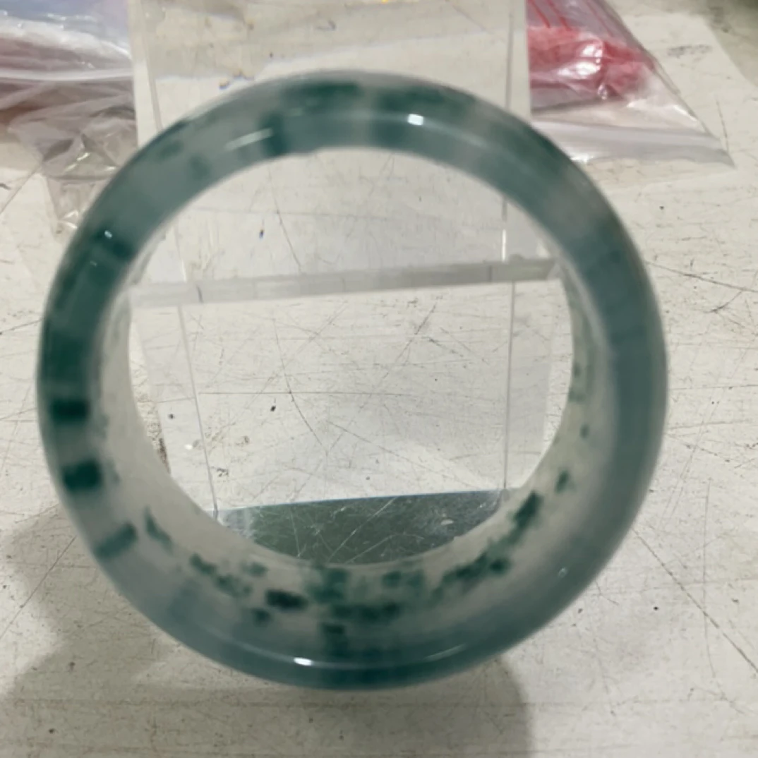 244  乌绿大车轮镯