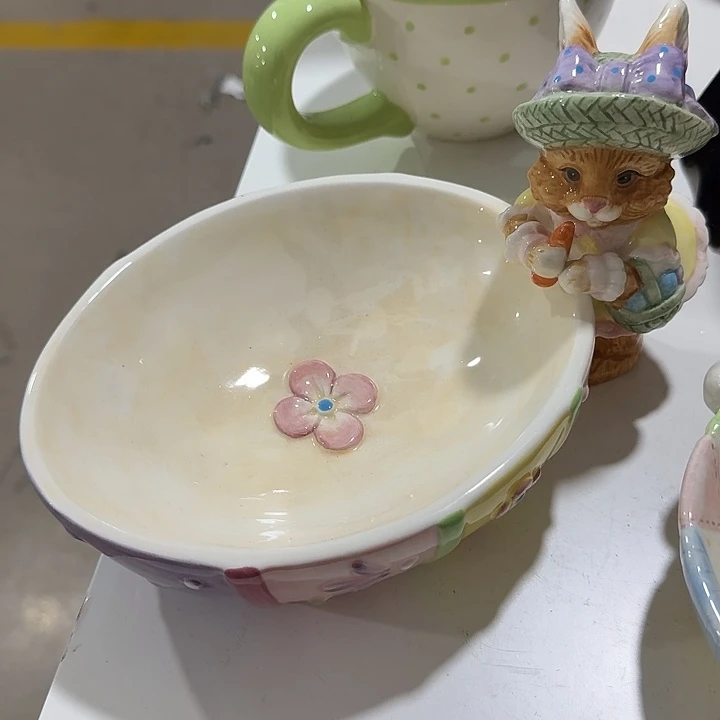 洛***墨瓷片中古老货默认微瑕