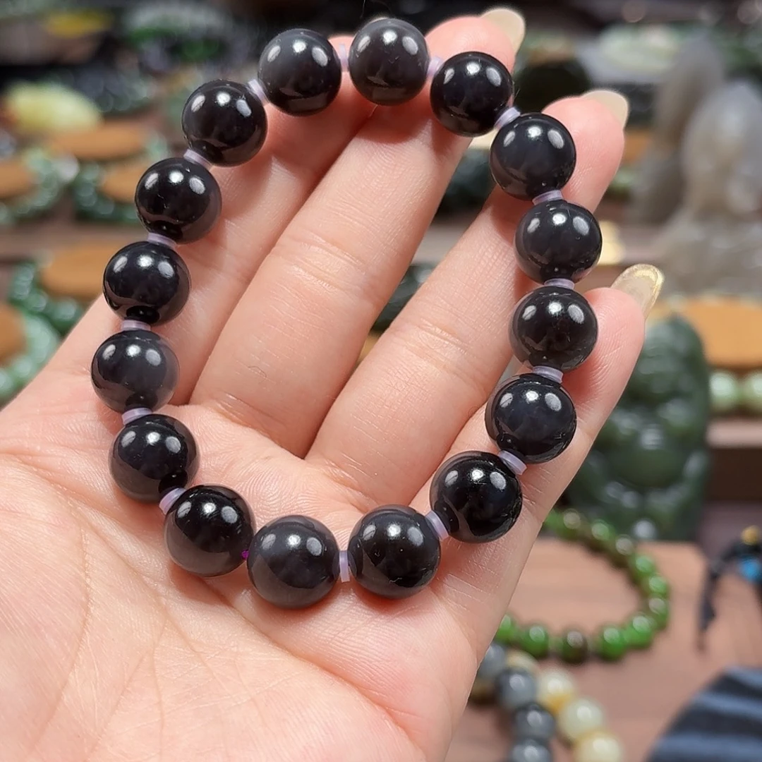 和田玉未镶嵌手链12