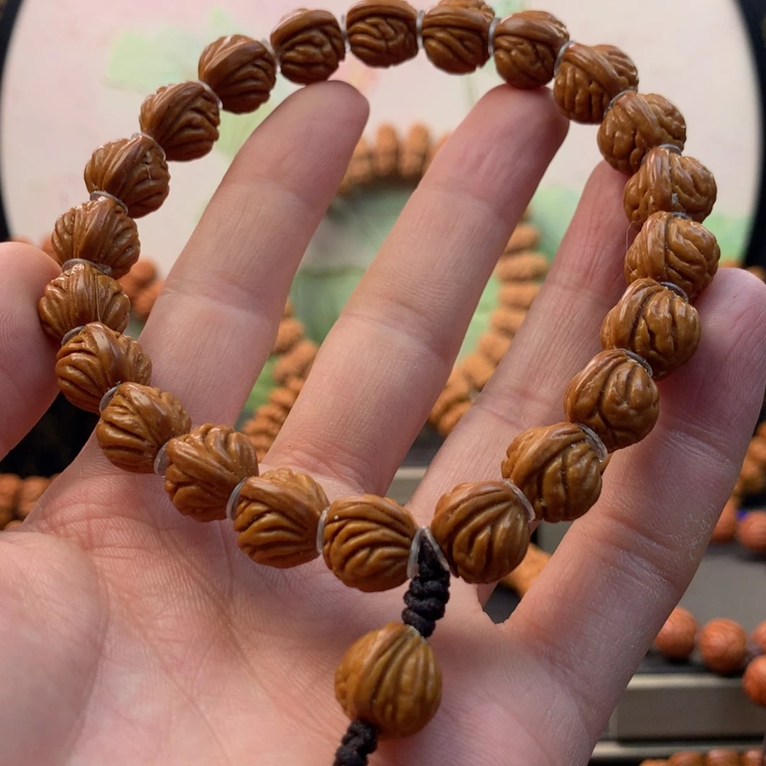 【闪购商品】桃核手串13火麒麟手串