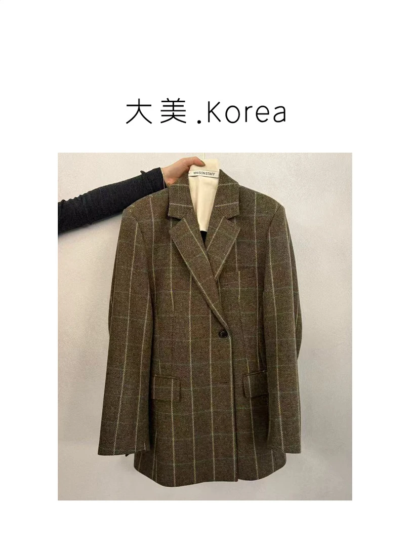 大美韩国代购 格纹（No退换）