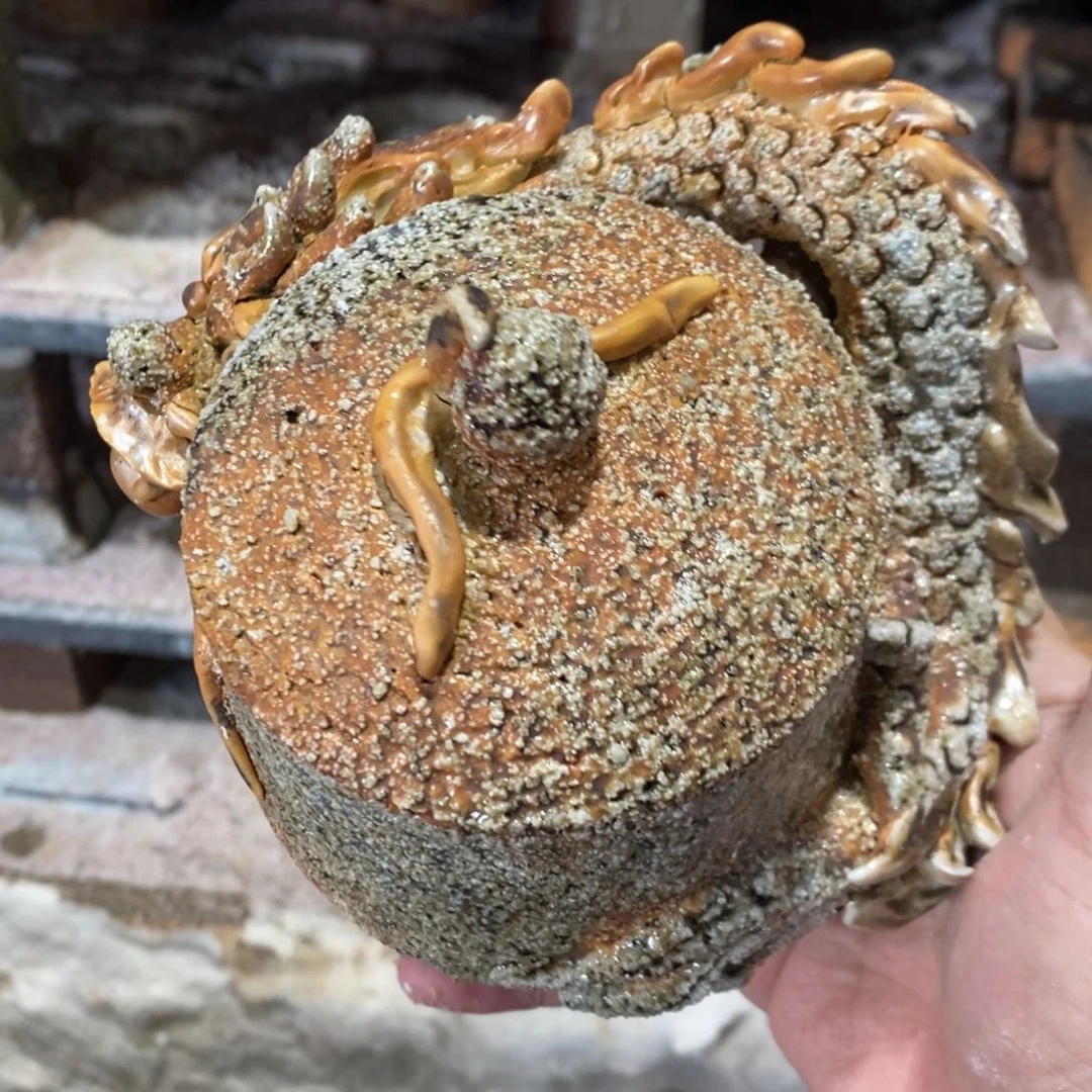 陶园柴烧，精品高货。85瑕