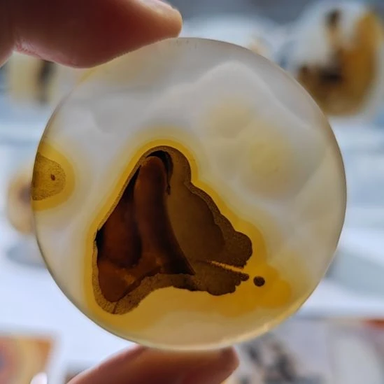 玛瑙/玉髓未镶嵌吊坠(不含链)68号