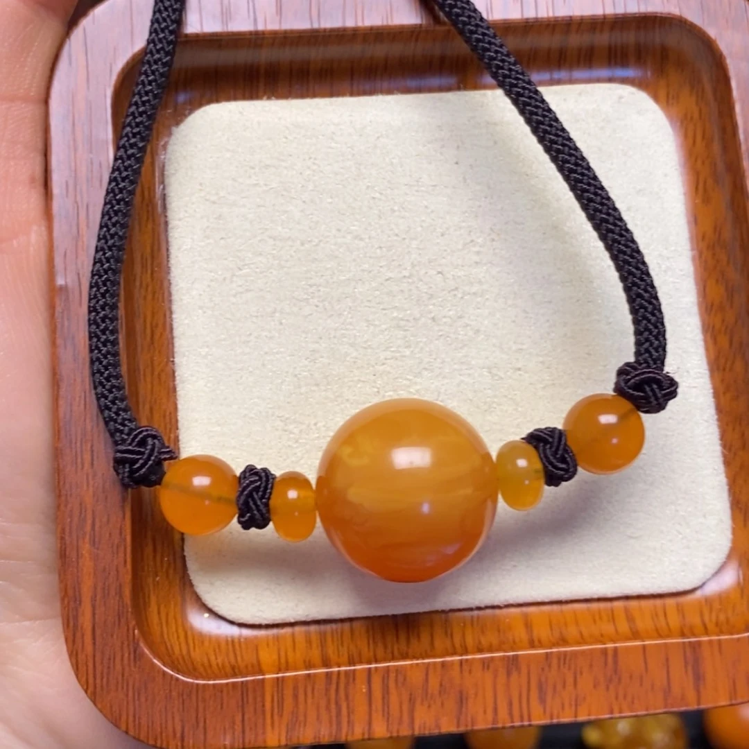 【闪购商品】蜜蜡颈饰未镶嵌项链