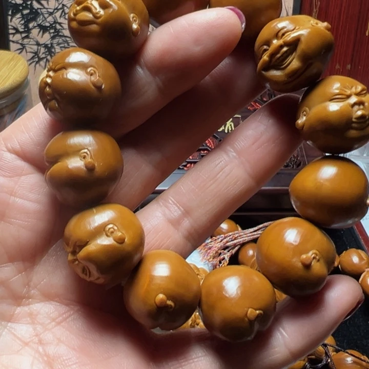 手串/手链橄榄核?****?手工罗汉