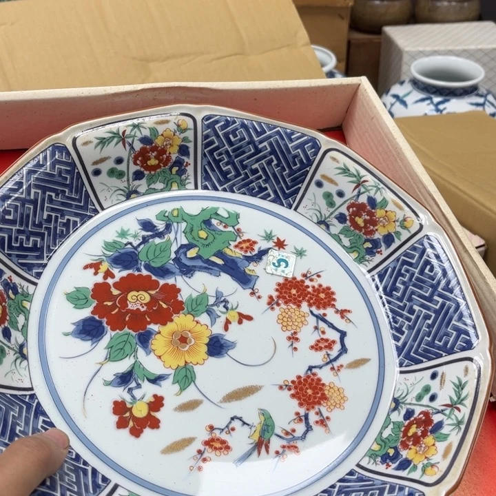 瓷片摆件工艺品瓷器摆件777