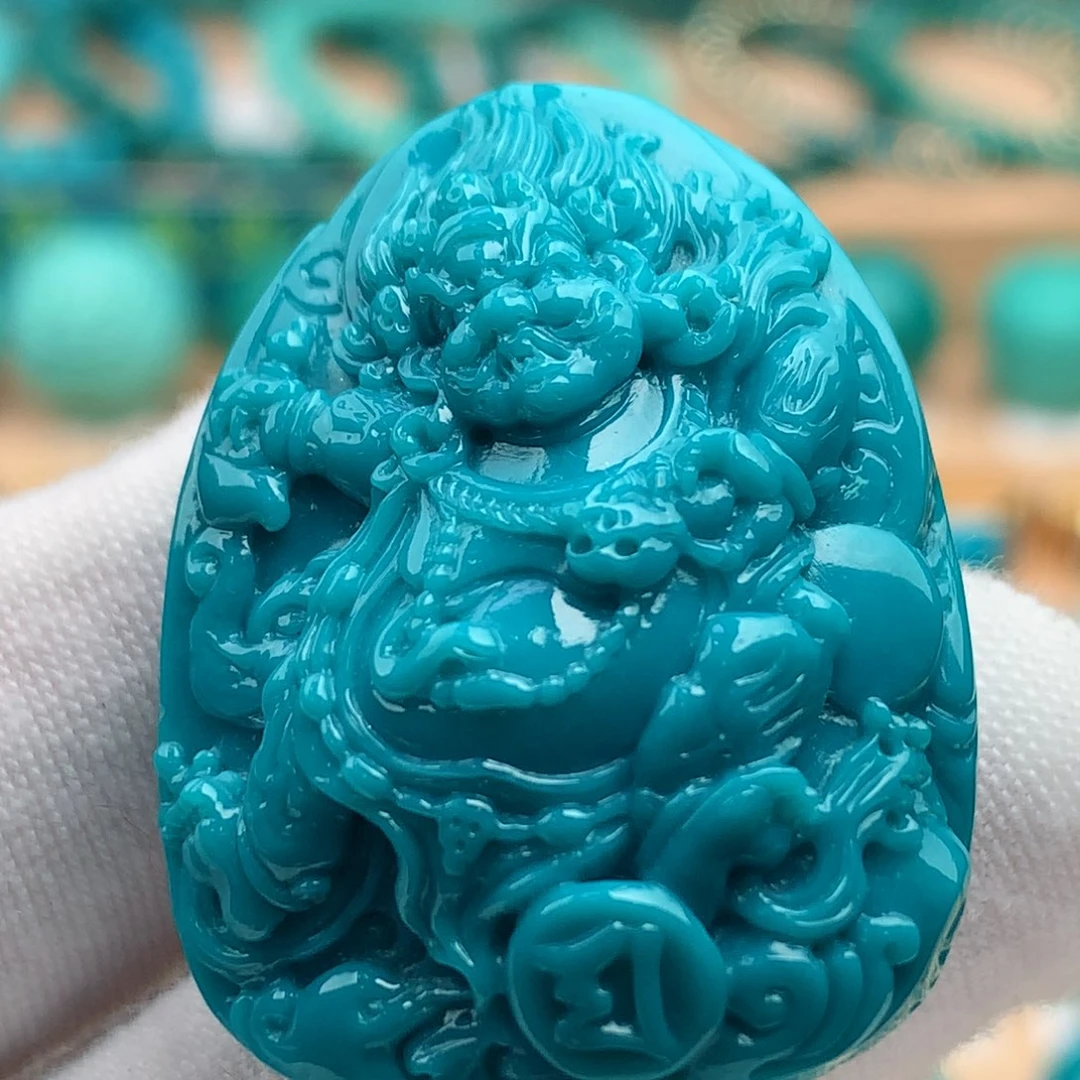 未镶嵌绿松石珠宝奇石