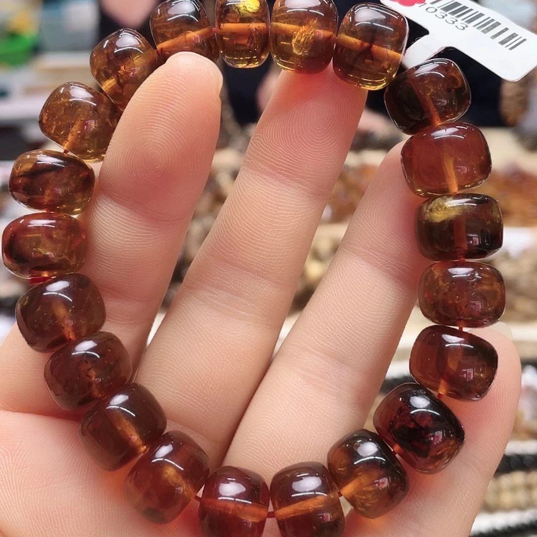 琥珀裸石未镶嵌十二10333