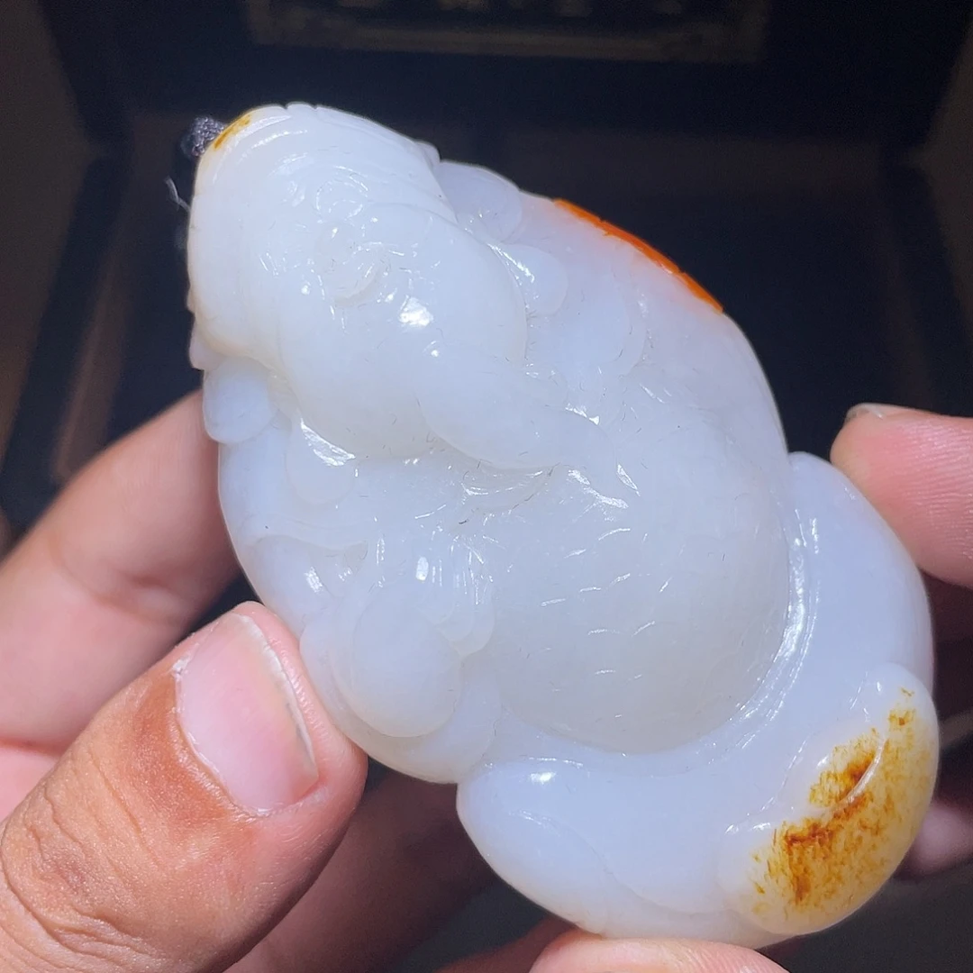 和田玉未镶嵌颈饰d
