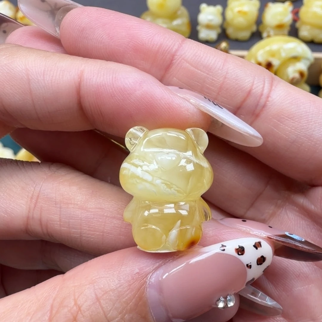 琥珀未镶嵌裸石蜜蜡