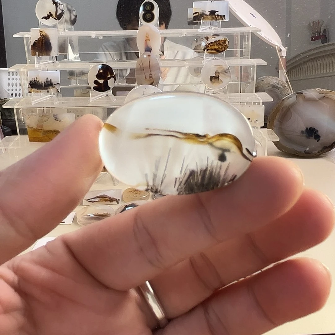 玛瑙/玉髓吊坠(不含链)未镶嵌
