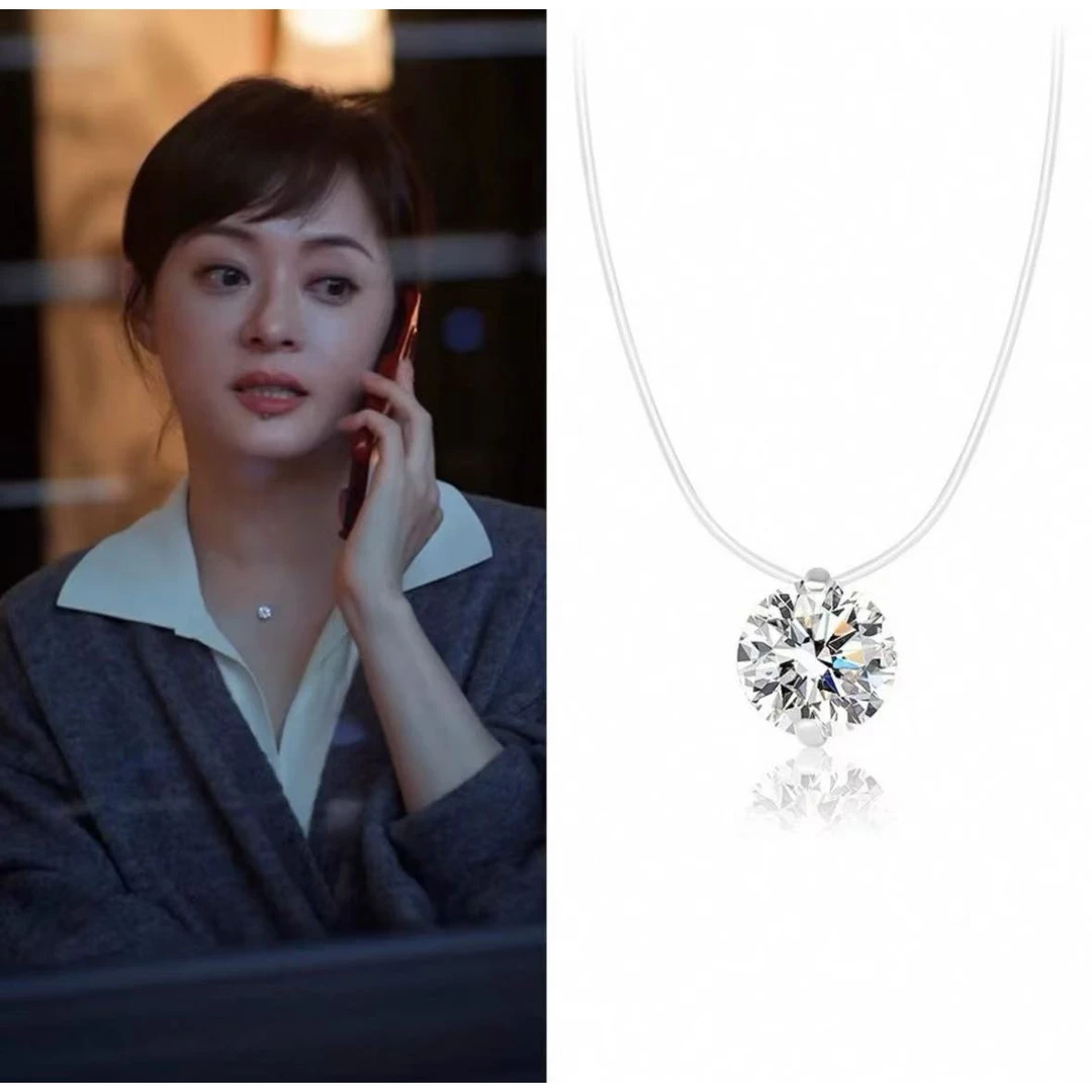 镀K金  福利人鱼泪圆糖  项链X8032