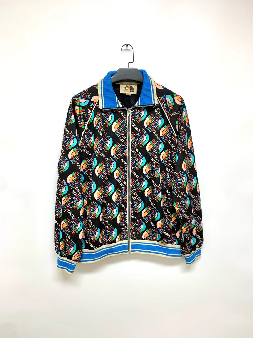 99新 GUCCI/古驰 北面联名满印夹克/XXL码 /Y7305