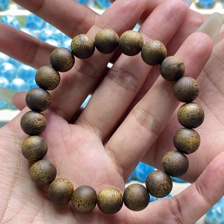 大***哥针钠钙石（海纹石）未镶嵌颈饰