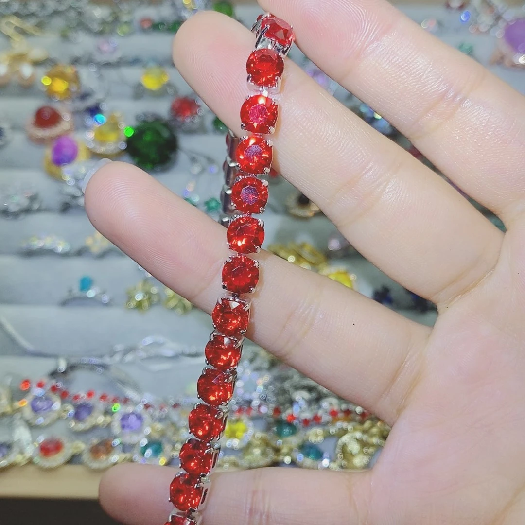 【闪购商品】托帕石耳饰银S925镶嵌