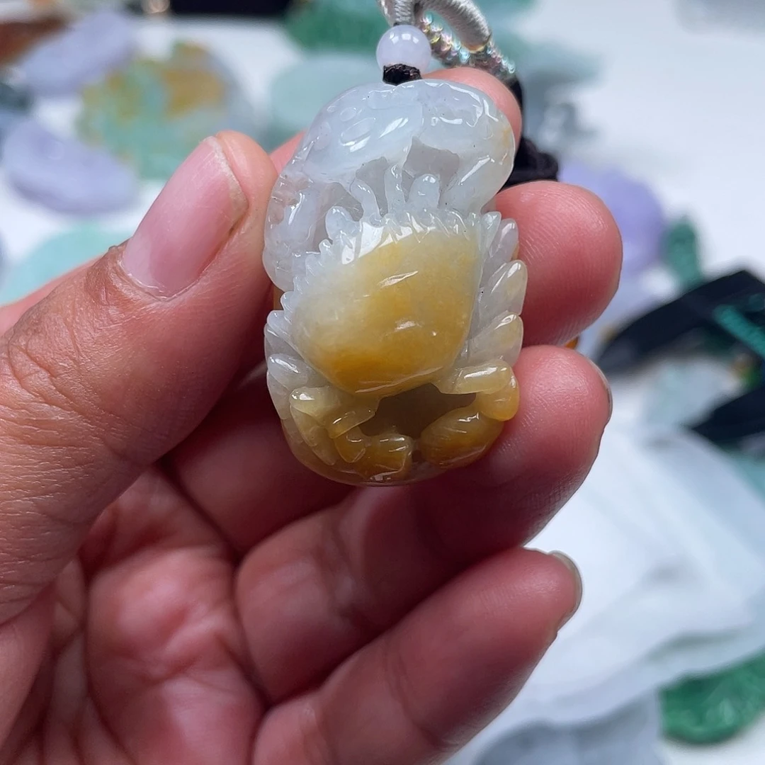 颈饰未镶嵌翡翠翡玉缘翡翠
