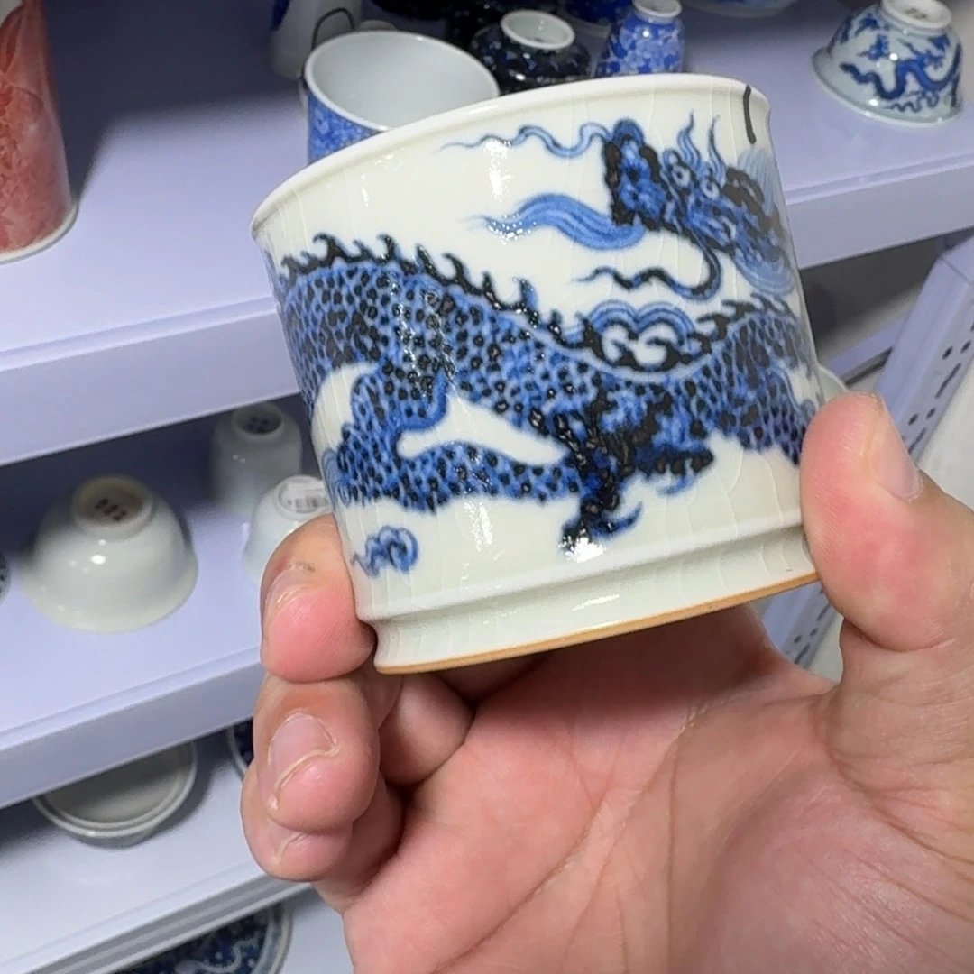 超***斯杯子瓷言所老曹甄选好瓷开片