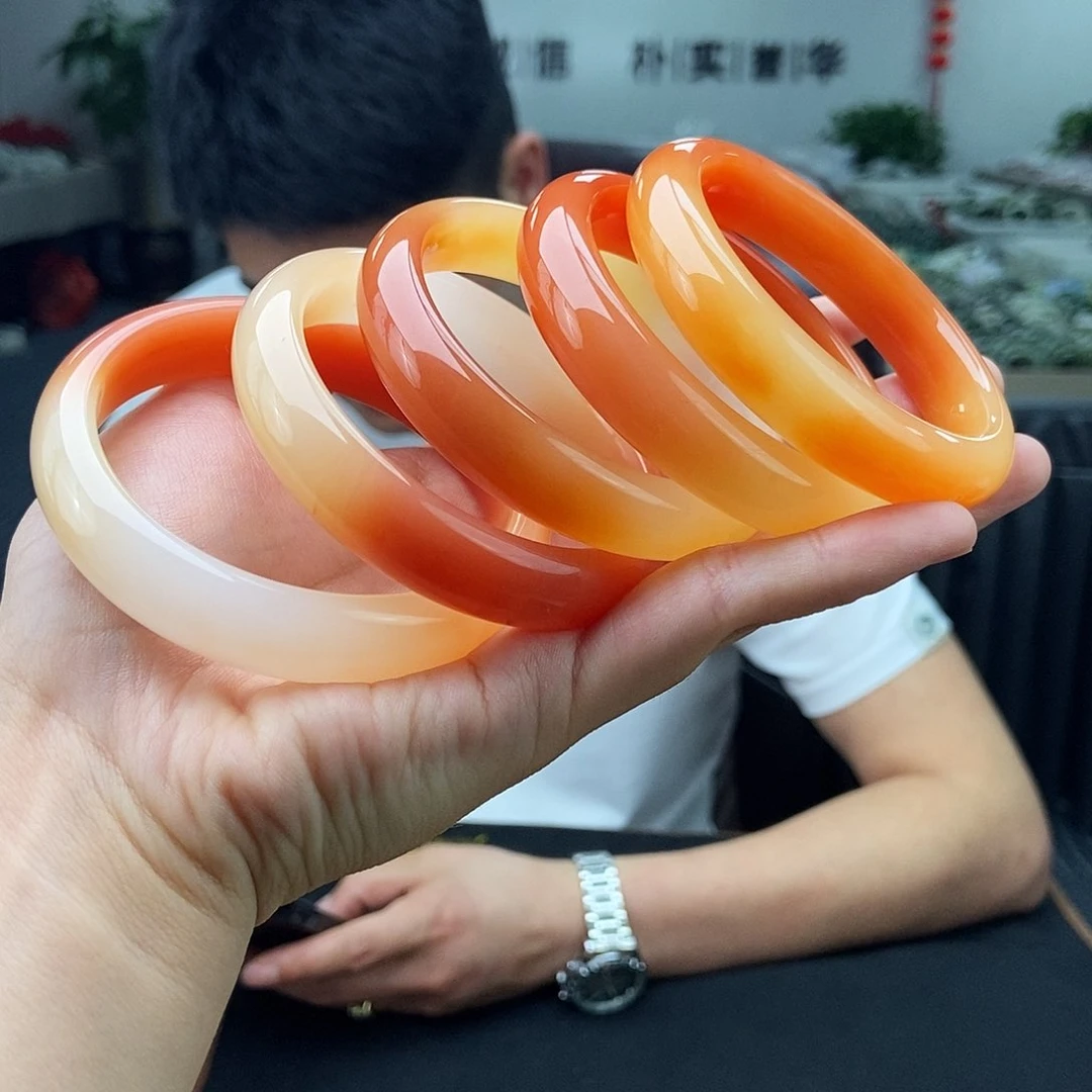 石英质玉（缅黄）53-63颜色多样性发拍一发一未镶嵌