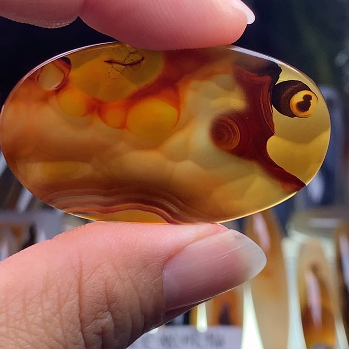 玛瑙/玉髓颈饰未镶嵌194