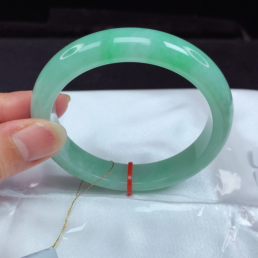 未镶嵌手镯翡翠56圈752