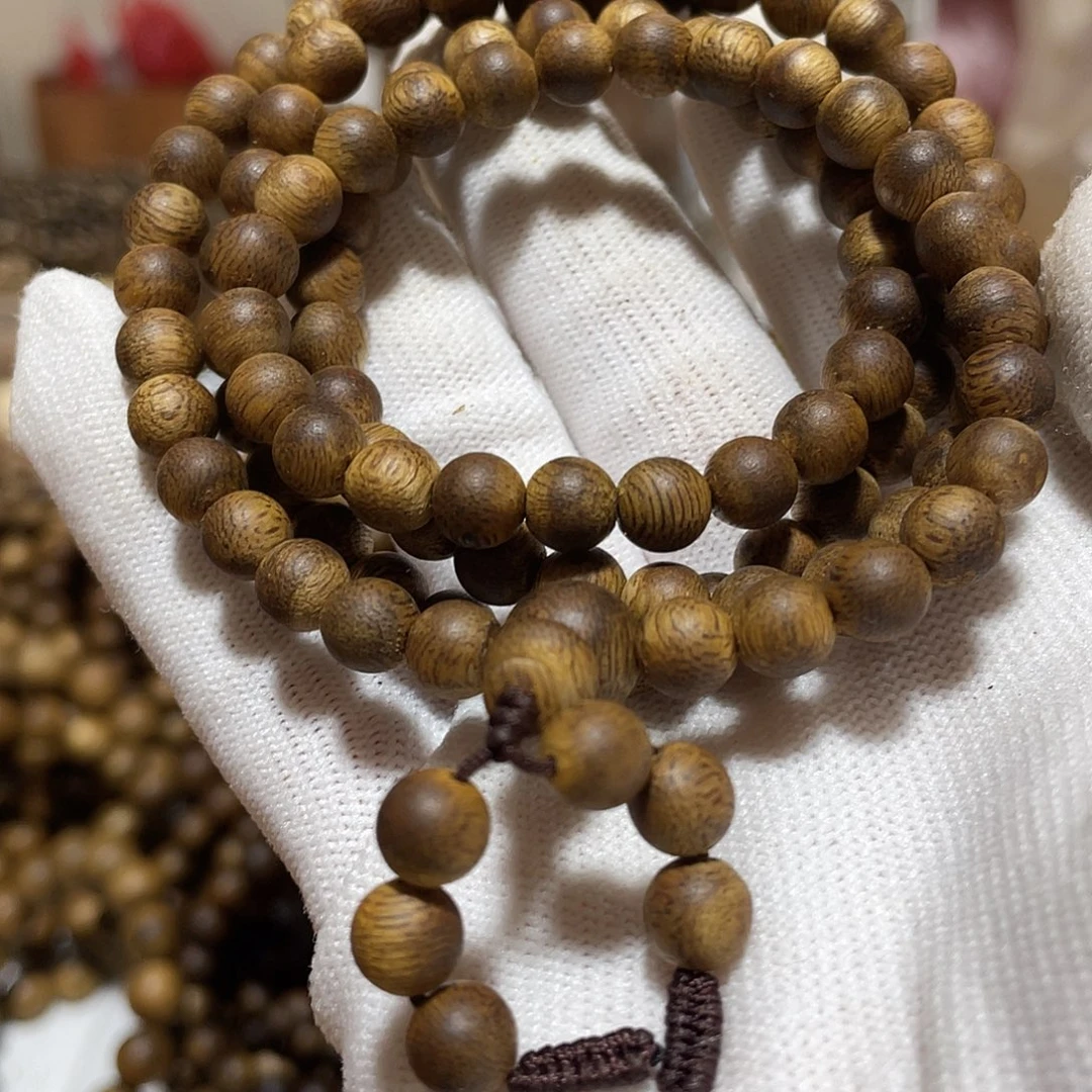 手串沉香7mm多圈多样拍一