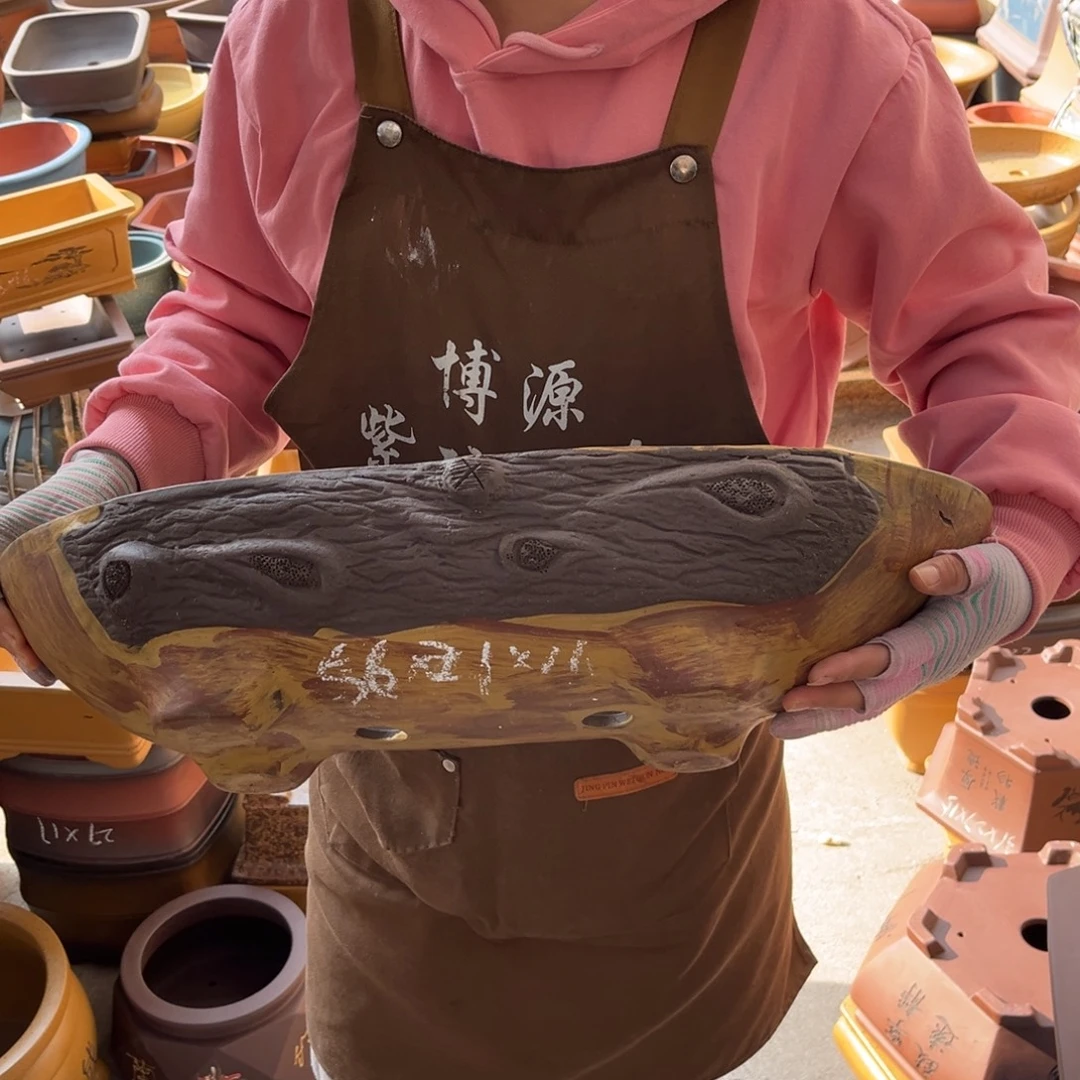 花盆紫砂盆景艺术