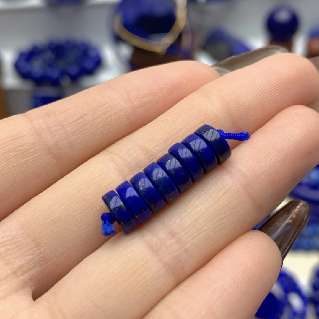 青金石未镶嵌隔片7mm