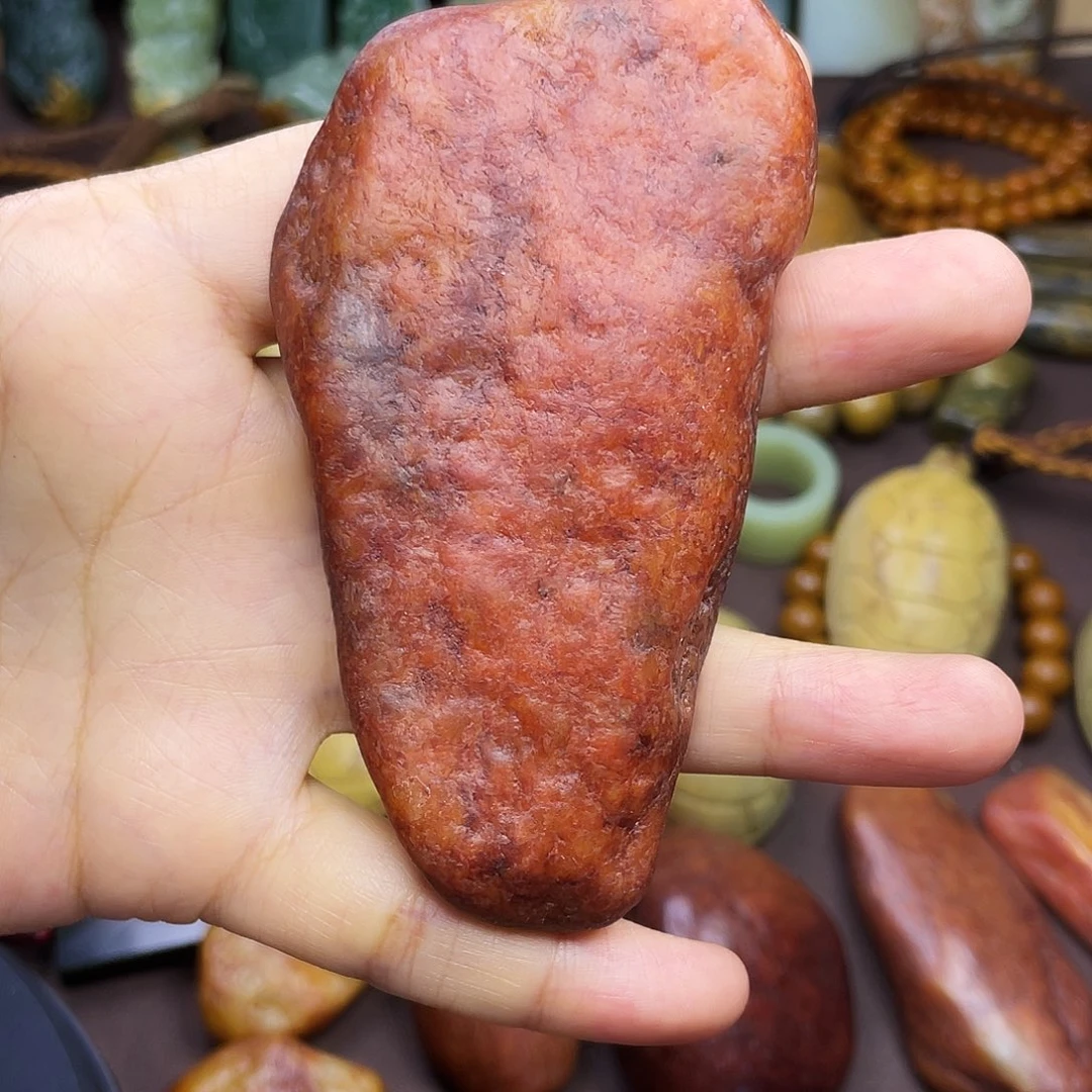 岫岩河磨玉（透闪石质玉）未镶嵌颈饰