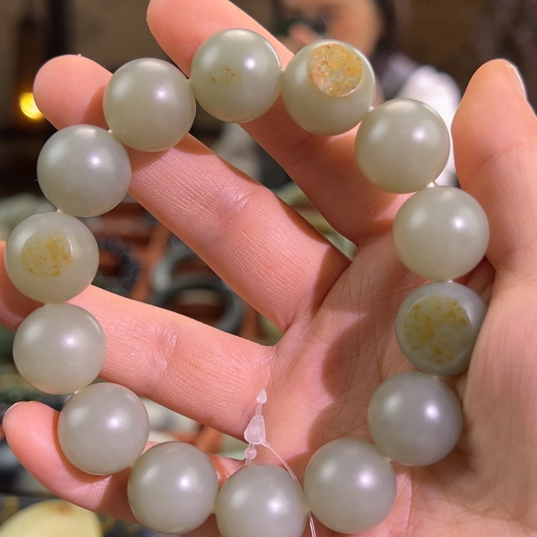 和田玉（子料）未镶嵌手链