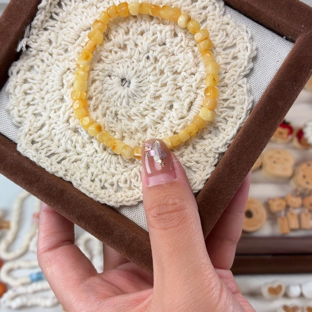 猴头核桃吊坠小方糖手串默认发整串