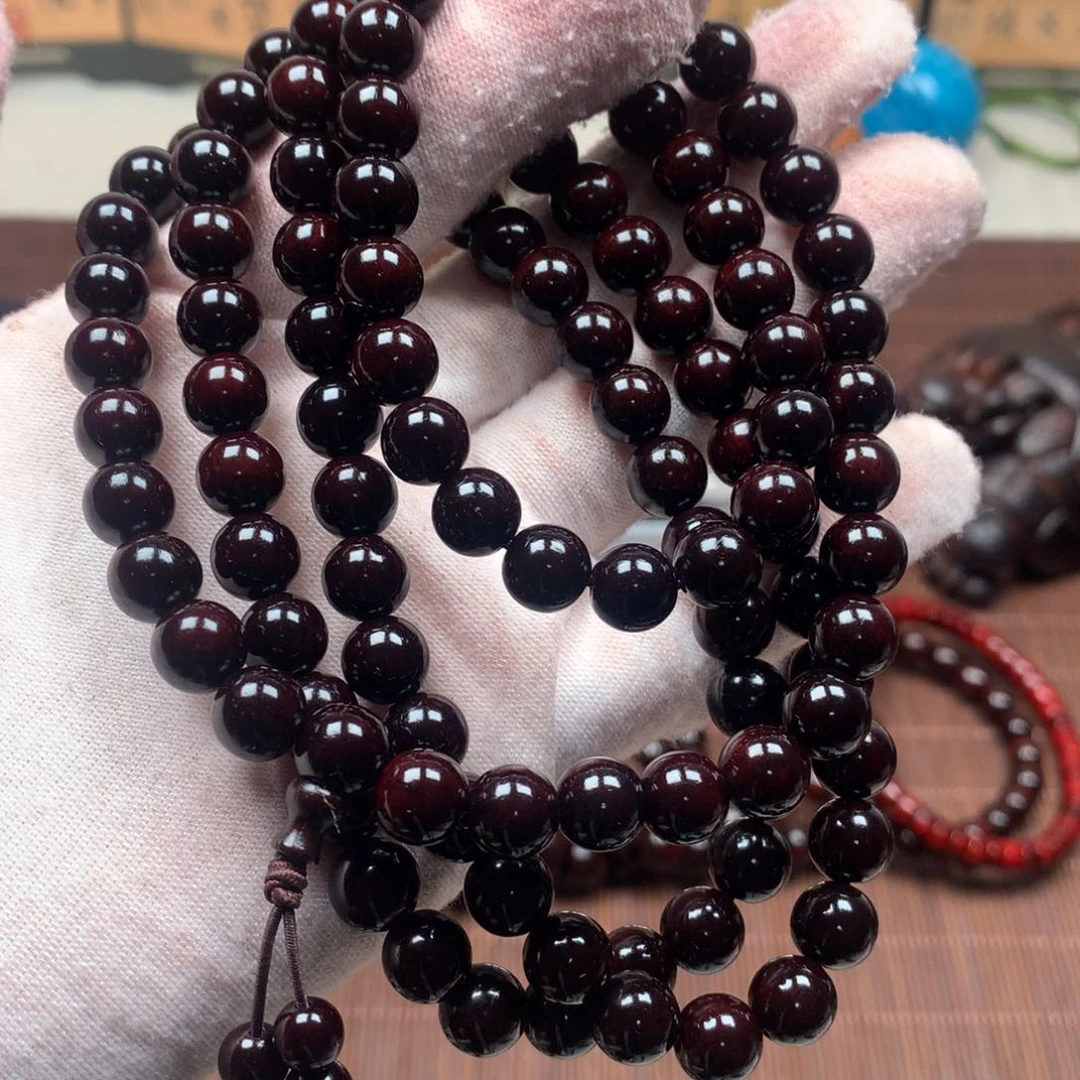 过***年香榧木小叶紫檀0.8老