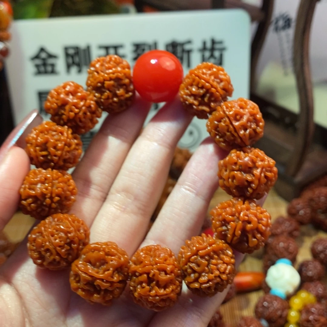 金刚菩提手串206玉化19.9