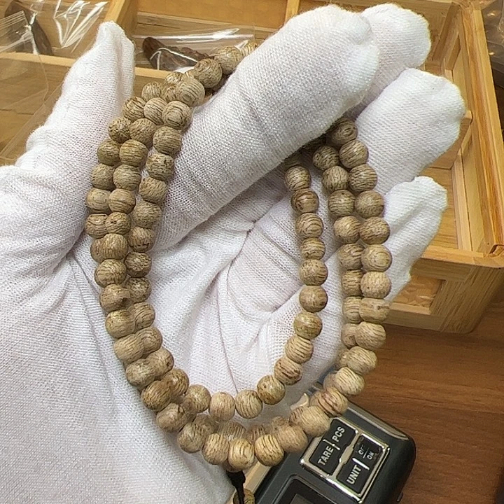 沉香手串柬埔寨软丝5mm