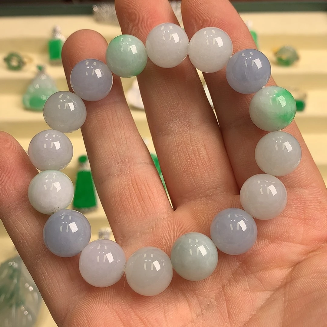 翡翠未镶嵌手链翡翠手链