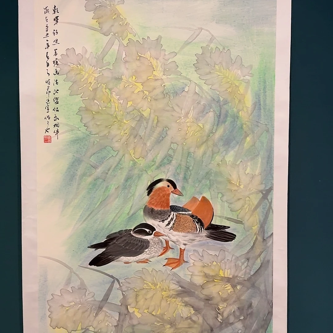 国画董老师作品画作