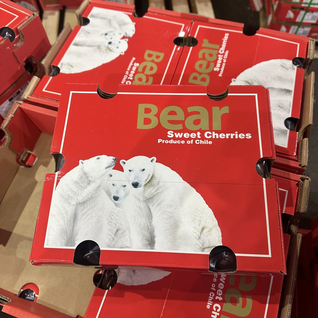 【冰熊Bear】2J-3J二合一5-10斤原装智利海运车厘子【原装不拆箱】