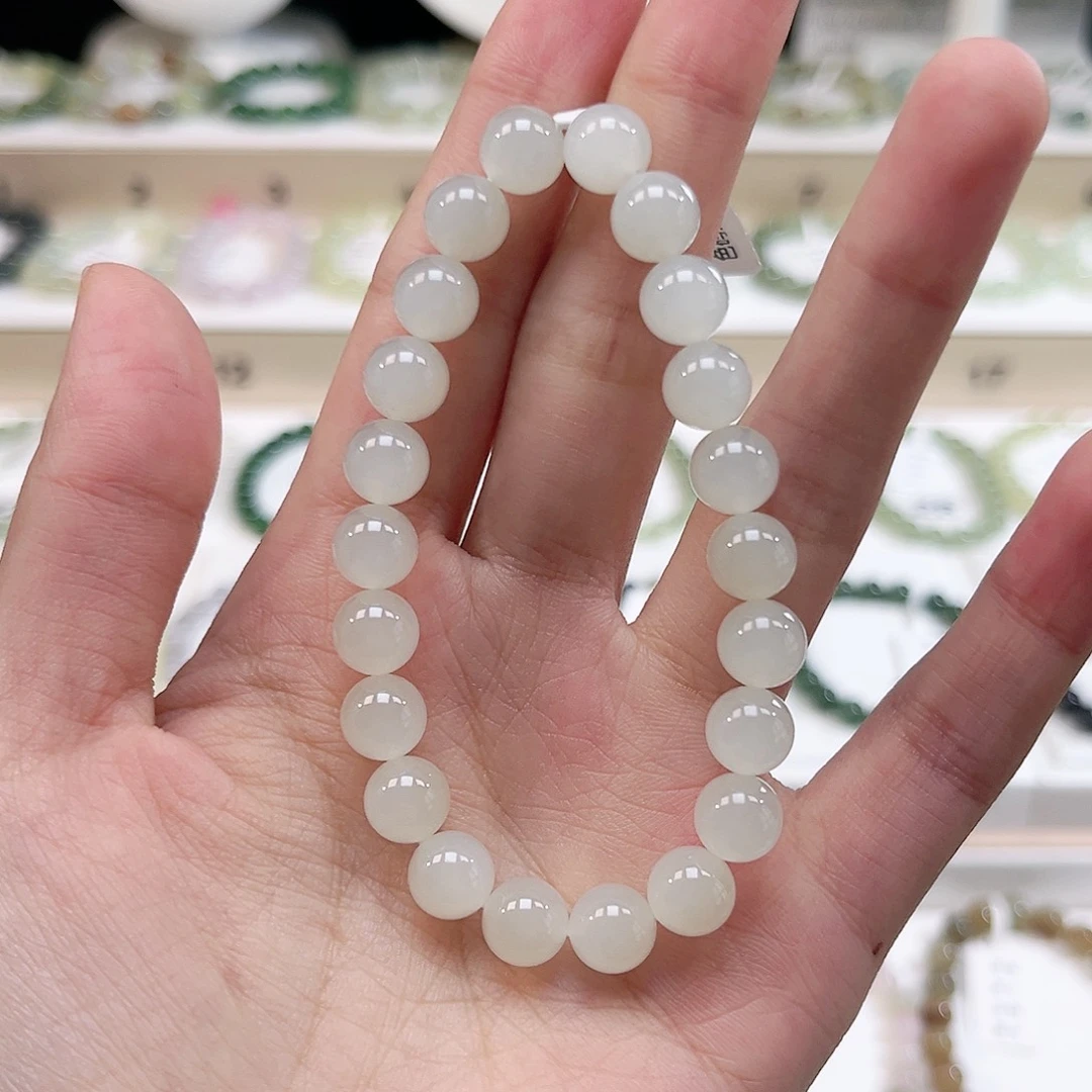 Y****和田玉（糖玉）未镶嵌手链