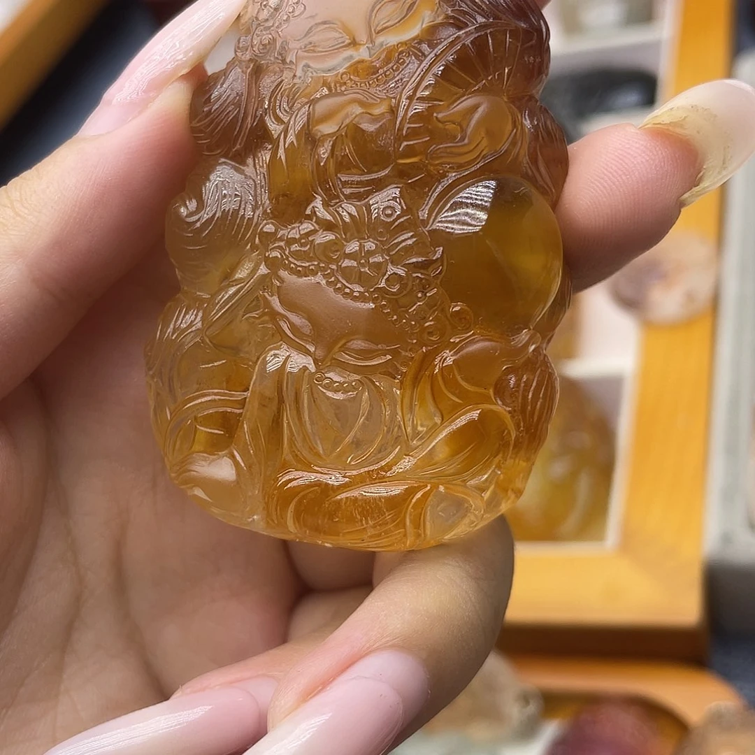 颈饰未镶嵌水晶天然
