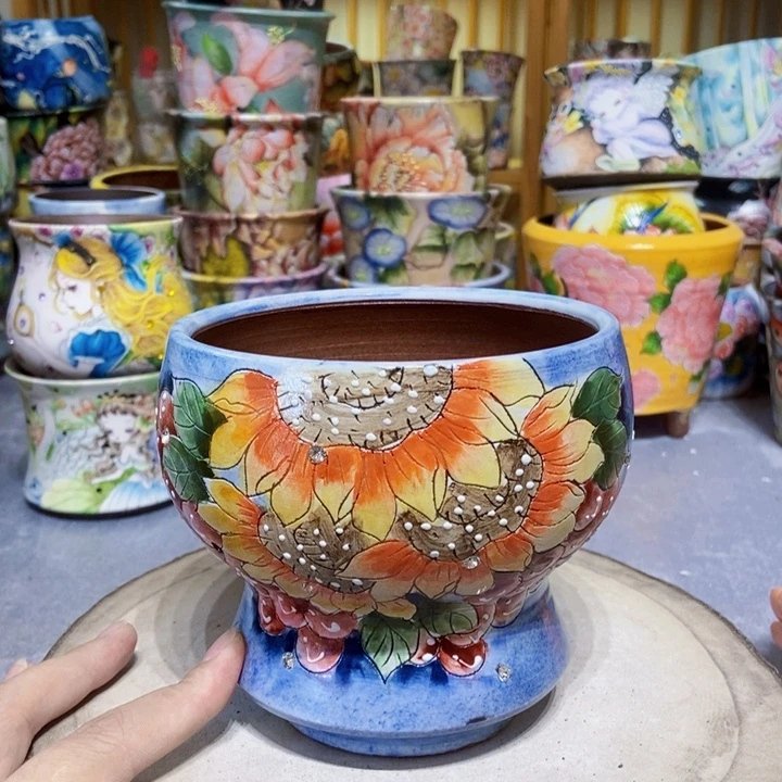 景德镇艺术手绘作品
