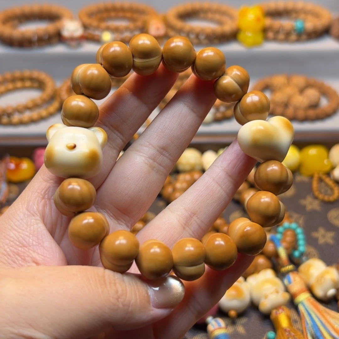 猴头核桃手串14➕屁桃福利