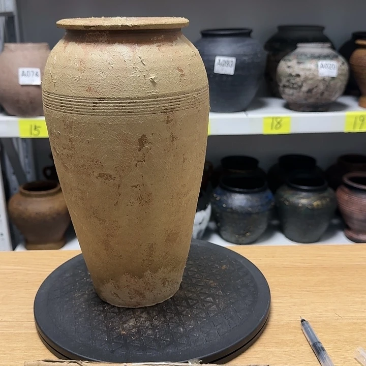 红陶纯手工制作高度29口径11水培水培水培